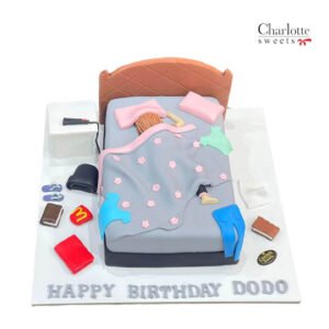 Bed Birthday Cake